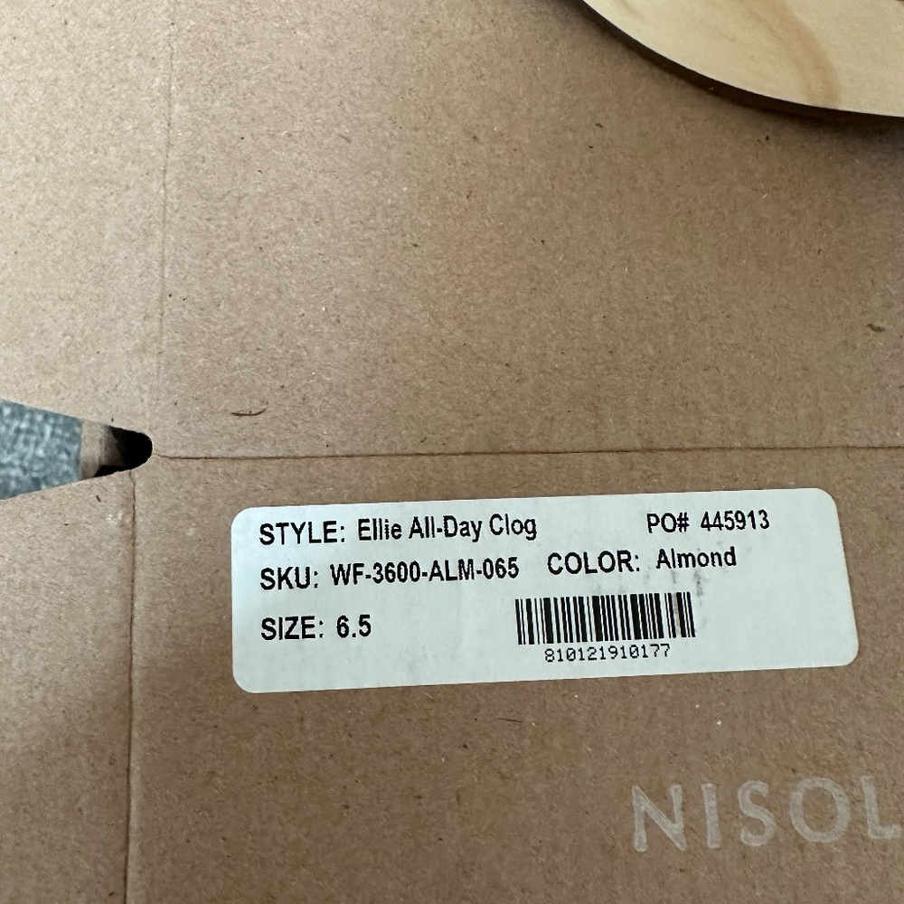 Brand New Nisolo Ellie All-Day Clog Size 6.5 - Picture 4 of 13